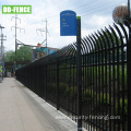 Spear Curved Top W Pale Steel Palisade Fence